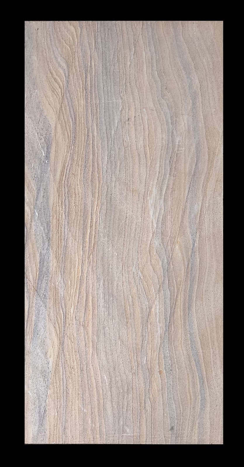 Rainbow sandstone with layered natural colour