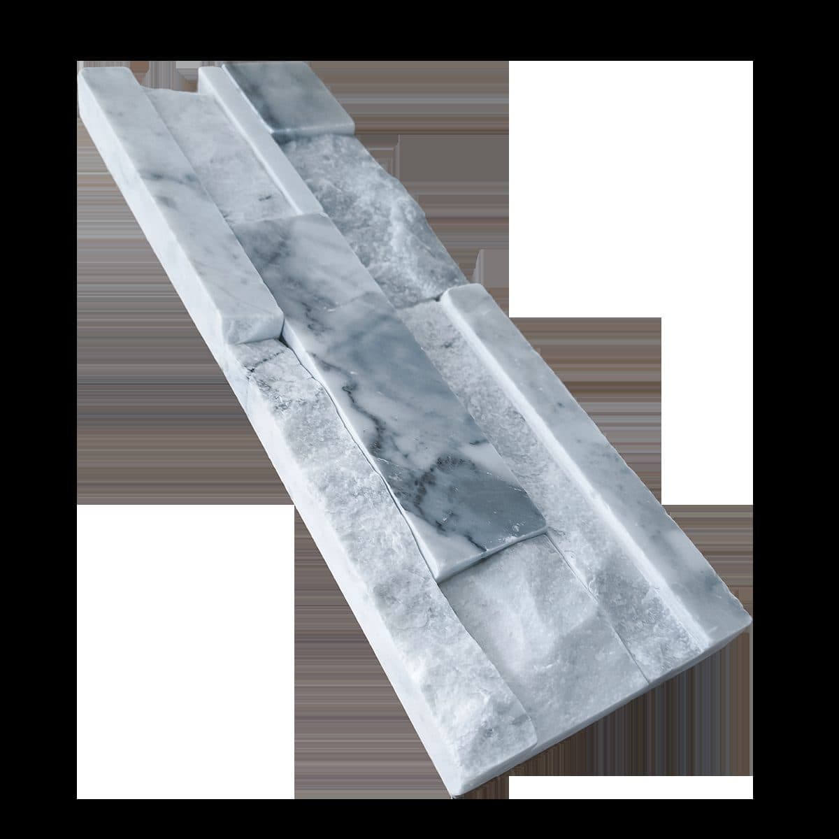 Saraburi white-grey wall panel texture